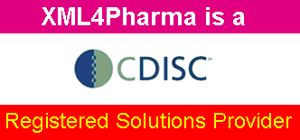 XML4Pharma is a CDISC Registered Solutions Provider